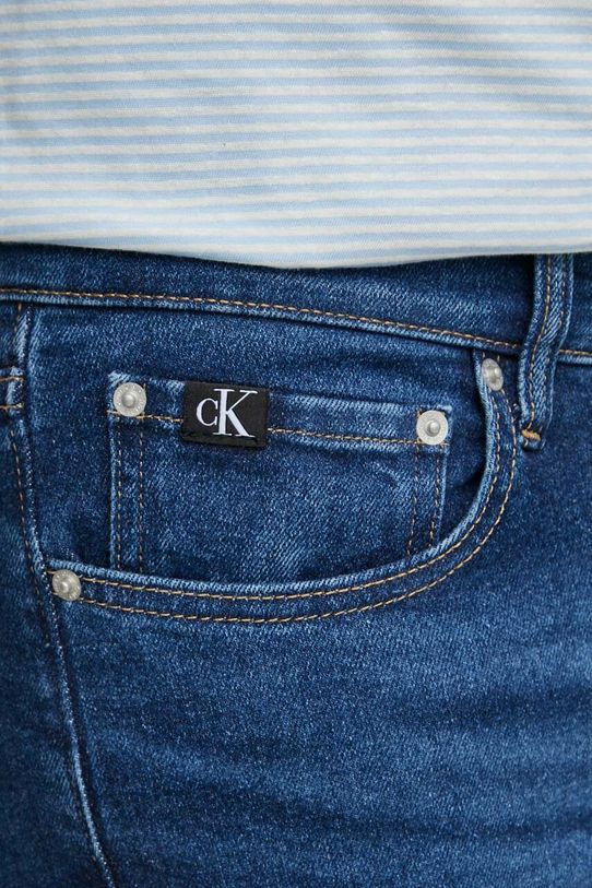 Traperice Calvin Klein Jeans mornarsko plava J30J324849