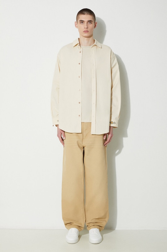 Carhartt WIP jeans Single Knee Pant I031497.1YH3K beige SS24