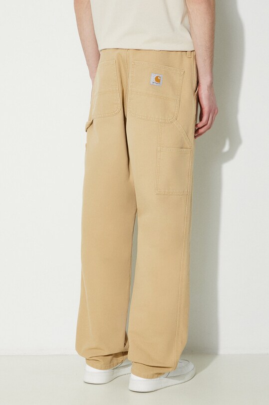 Odzież Carhartt WIP jeansy Single Knee Pant I031497.1YH3K beżowy