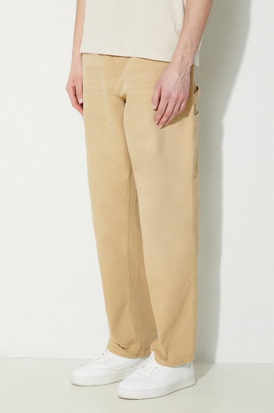 Carhartt WIP jeansy Single Knee Pant beżowy I031497.1YH3K