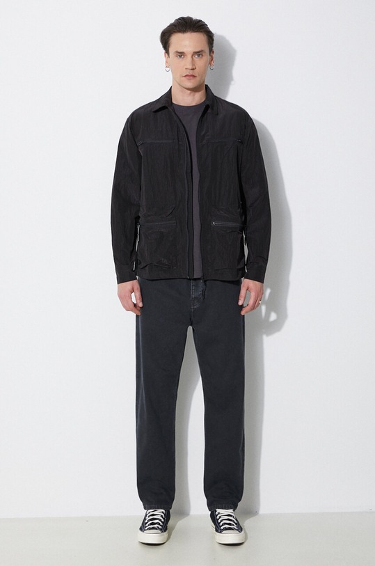 Дънки Carhartt WIP Newel Pant I033123.894J черен SS24
