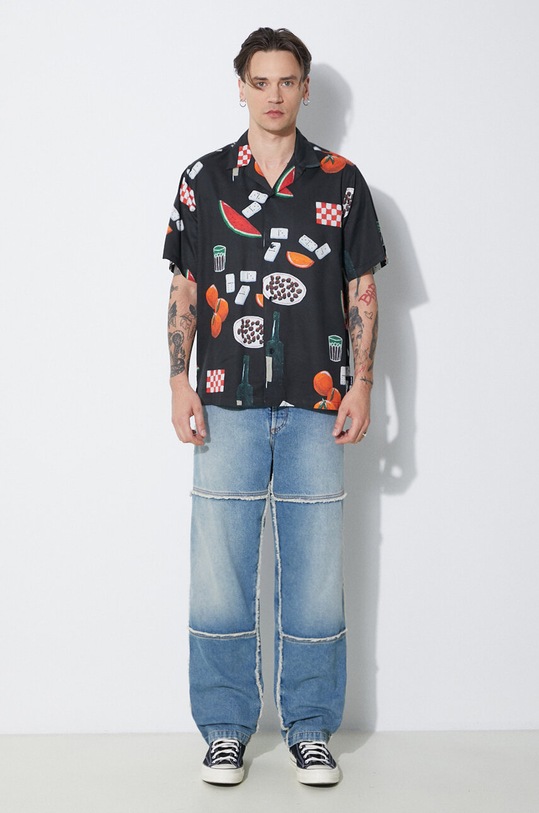 Marcelo Burlon jeans Medium Stone Dnm Straight CMYA030S24DEN0013400 blue SS24