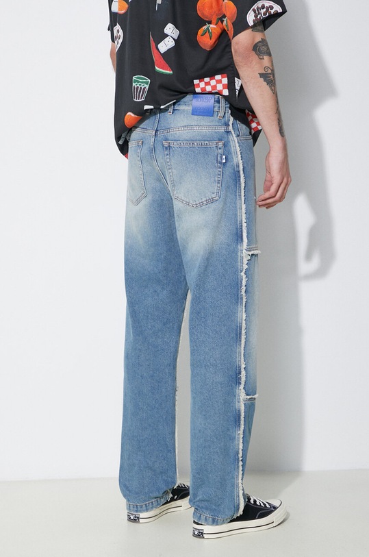 Clothing Marcelo Burlon jeans Medium Stone Dnm Straight CMYA030S24DEN0013400 blue