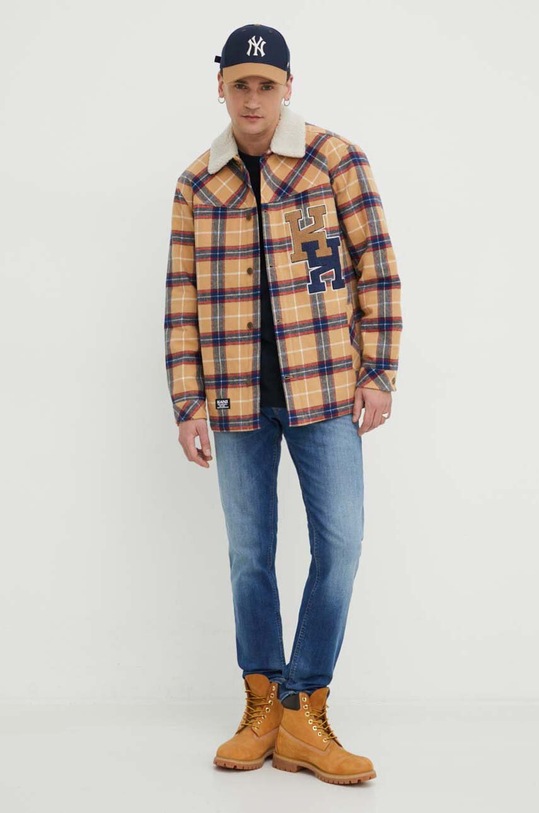 Kavbojke Tommy Jeans Scanton DM0DM18723 mornarsko modra SS24