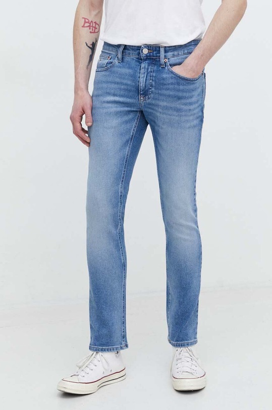 Tommy Jeans jeansy Scanton niebieski DM0DM18137
