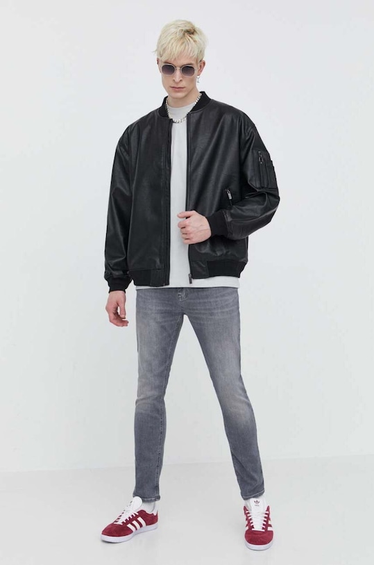 Tommy Jeans jeansy DM0DM18731 szary SS24