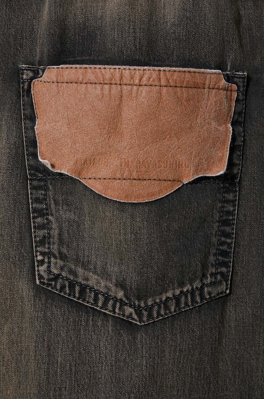 Maison MIHARA YASUHIRO jeansy Light Denim Wide Pants J12PT022 czarny