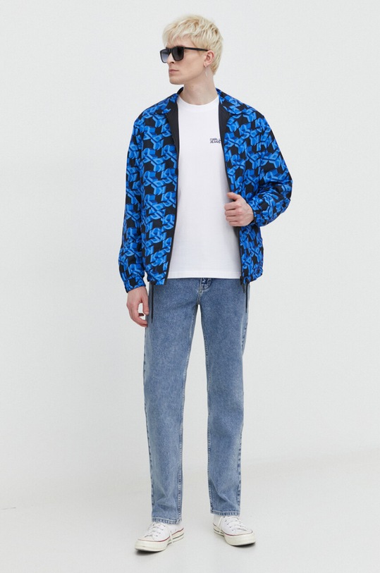 Džíny Karl Lagerfeld Jeans 241D1108 modrá