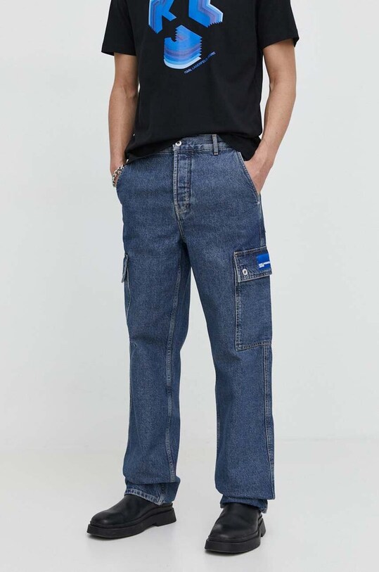 Karl Lagerfeld Jeans jeansi bleumarin 241D1113