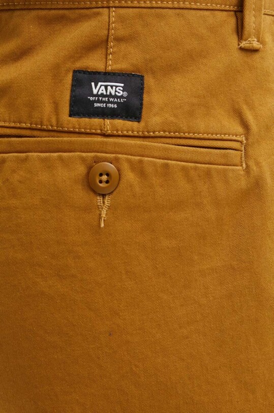 Vans pantaloni de bumbac maro VN0000051M71