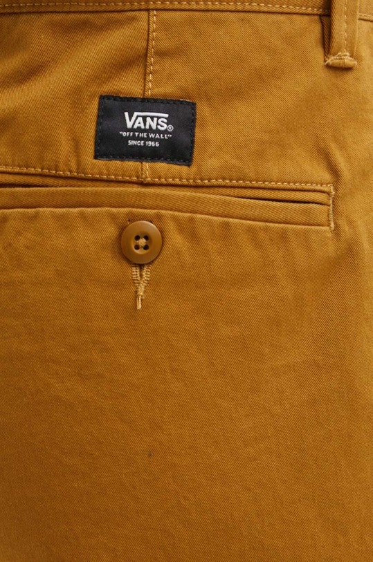 Vans pantaloni de bumbac maro VN0000051M71