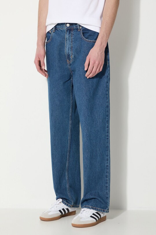 thisisneverthat jeansy Relaxed Jeans niebieski TN240DPA5P02