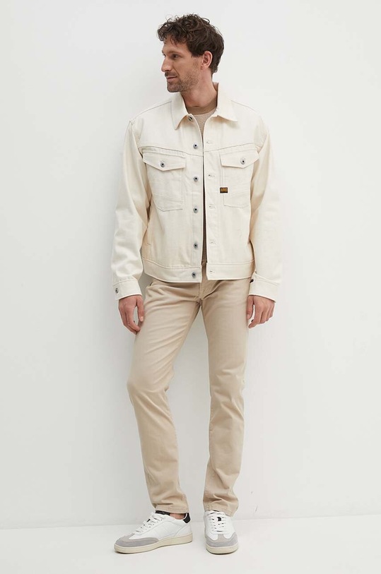 Gant pantaloni 1000368 bej SS24