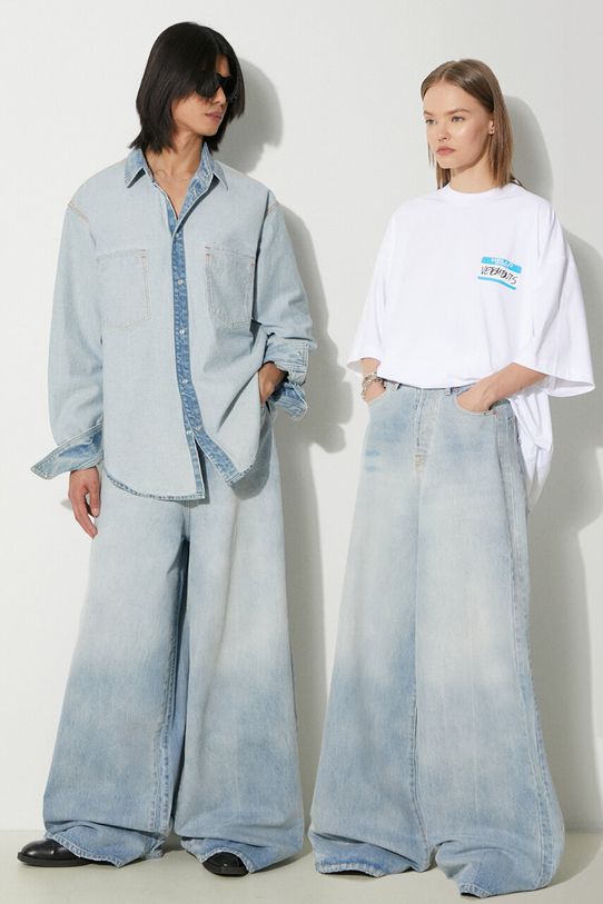 VETEMENTS jeans Big Shape Jeans blue UE64PA140N