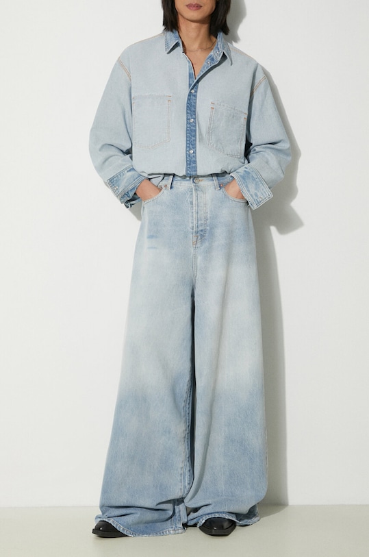 Clothing VETEMENTS jeans Big Shape Jeans UE64PA140N blue