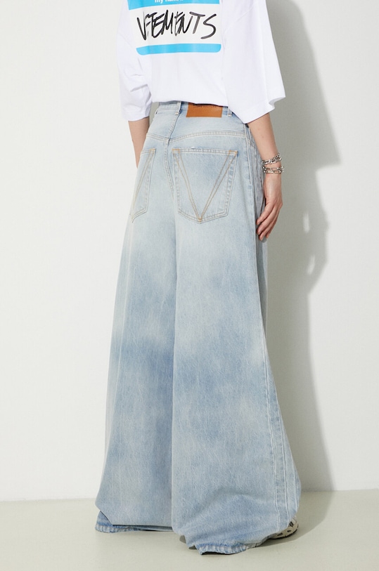 VETEMENTS jeans Big Shape Jeans blue UE64PA140N