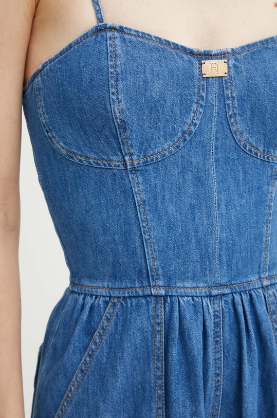 Ολόσωμη φόρμα τζιν Elisabetta Franchi TJ29D41E2