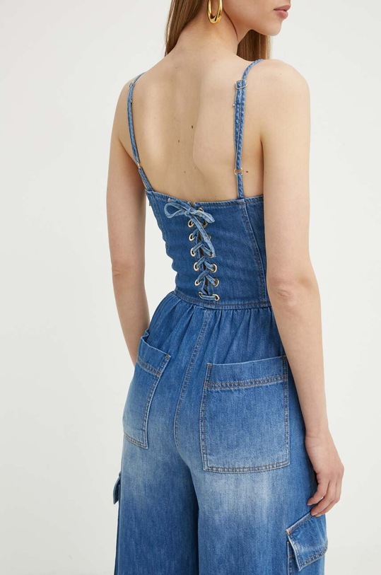 Ολόσωμη φόρμα τζιν Elisabetta Franchi TJ29D41E2