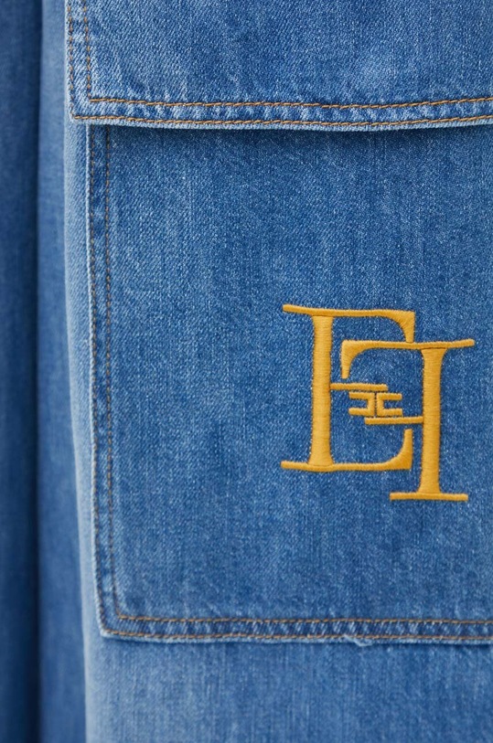 Ολόσωμη φόρμα τζιν Elisabetta Franchi TJ29D41E2