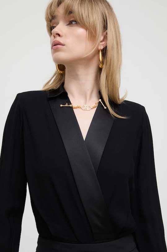 Elisabetta Franchi kombinezon TU00641E2 czarny SS24