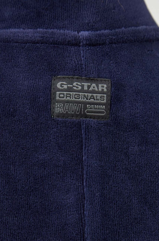 G-Star kombinezon welurowy D23519.D428 niebieski