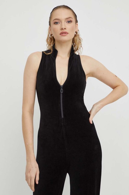 Odzież G-Star Raw kombinezon welurowy D23519.D428 czarny