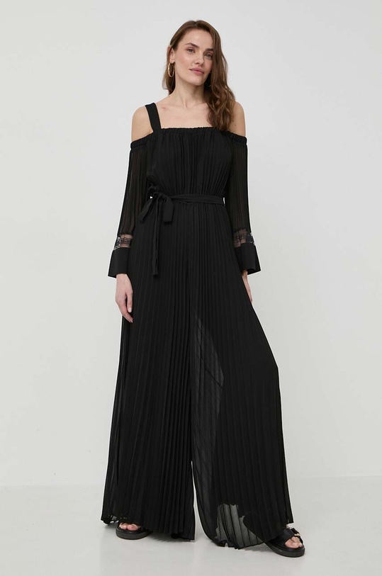 Twinset kombinezon trzy czwarte czarny 241TP2462