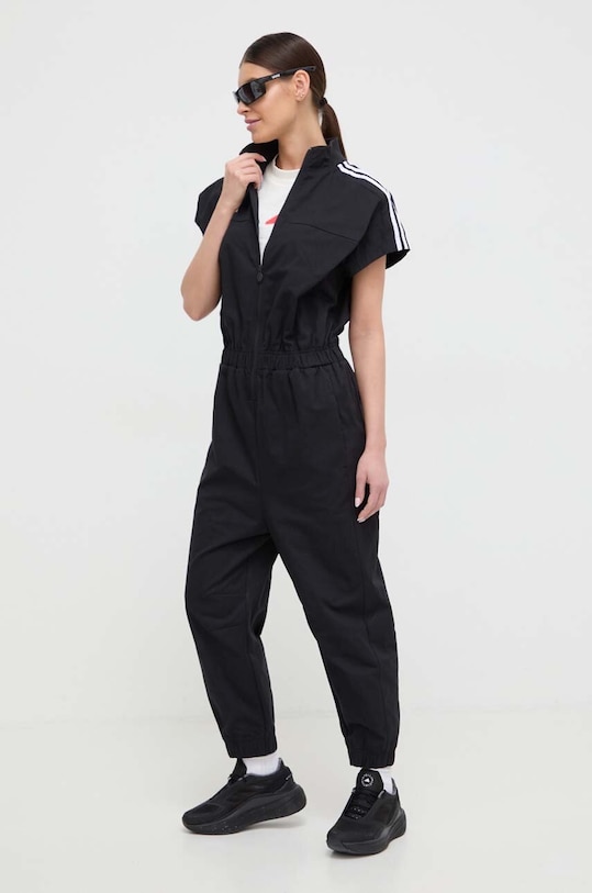 Βαμβακερή φόρμα adidas TIRO TIRO IN7335 μαύρο SS24