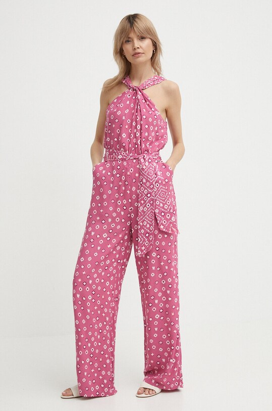 Ολόσωμη φόρμα Pepe Jeans DOLLY DOLLY casual ροζ PL230484