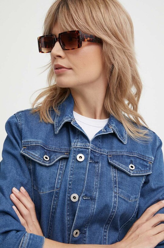 Džínový overal Pepe Jeans JESSICA PL230490 námořnická modř