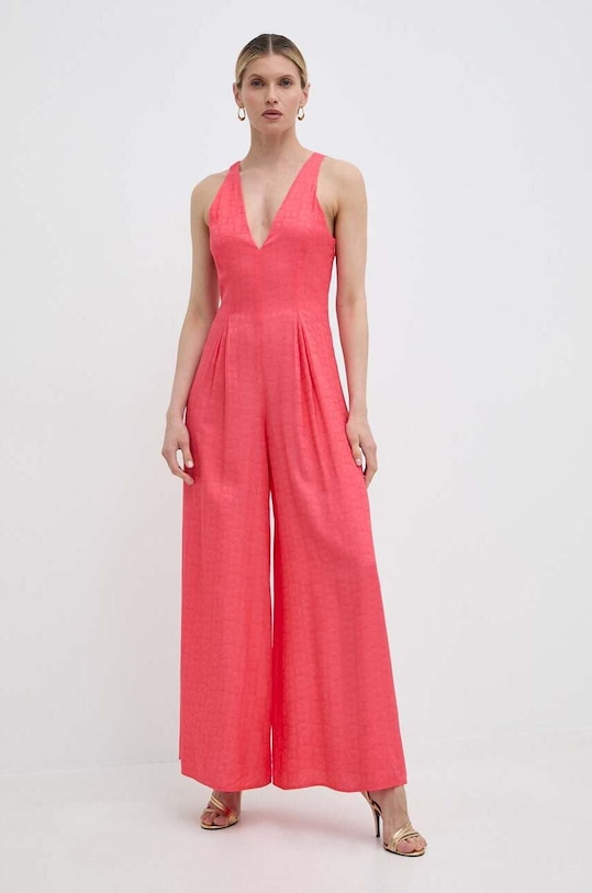 Twinset kombinezon casual różowy 241TT2245