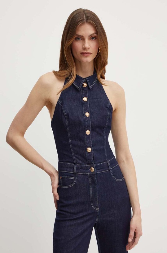 Джинсовий комбінезон Guess GIADA W4GD96.D5B43 темно-синій SS24