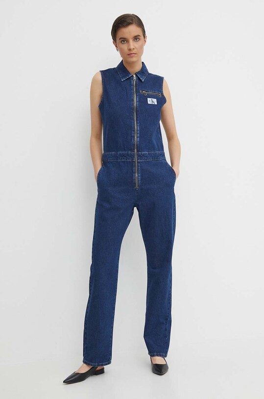 Oblečení Džínový overal Calvin Klein Jeans J20J222840 modrá