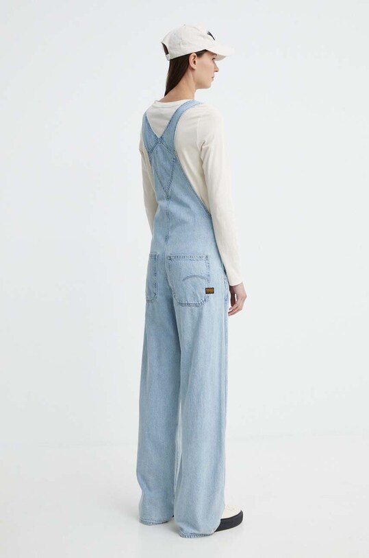 Îmbrăcăminte G-Star salopete din denim D24398.D536 albastru
