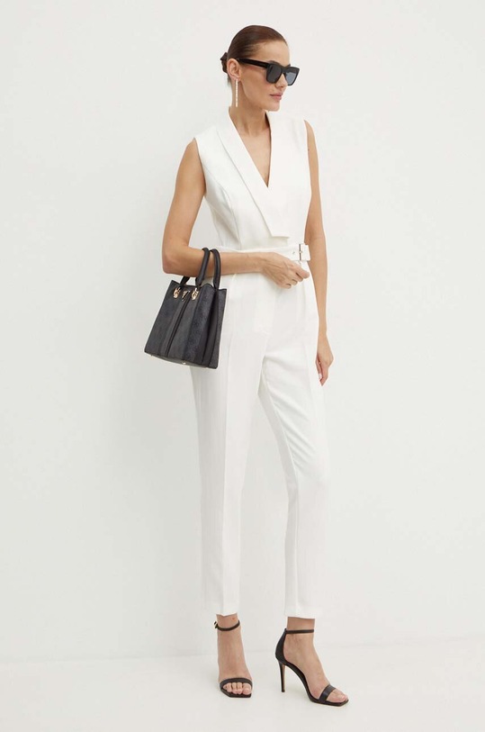 Комбинезон Morgan PAROS v-вырез бежевый PAROS.OFF.WHITE