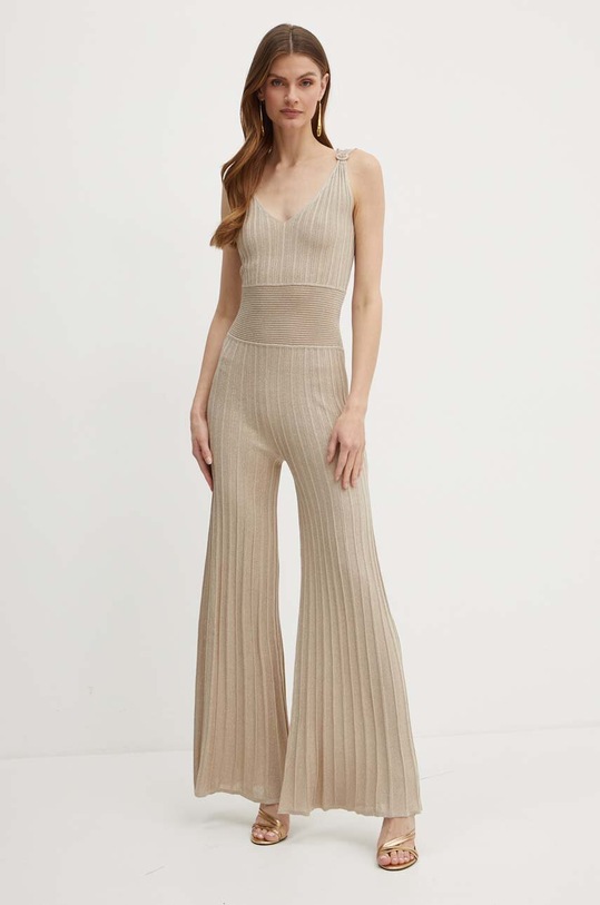 Overal Morgan RMAZI pletenina béžová RMAZI.GOLD