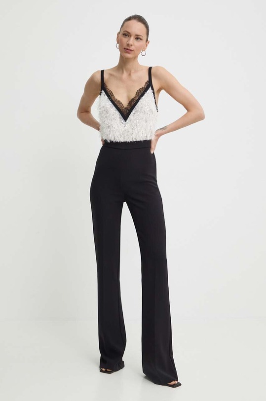 Elisabetta Franchi kombinezon szpic czarny TU02642E2