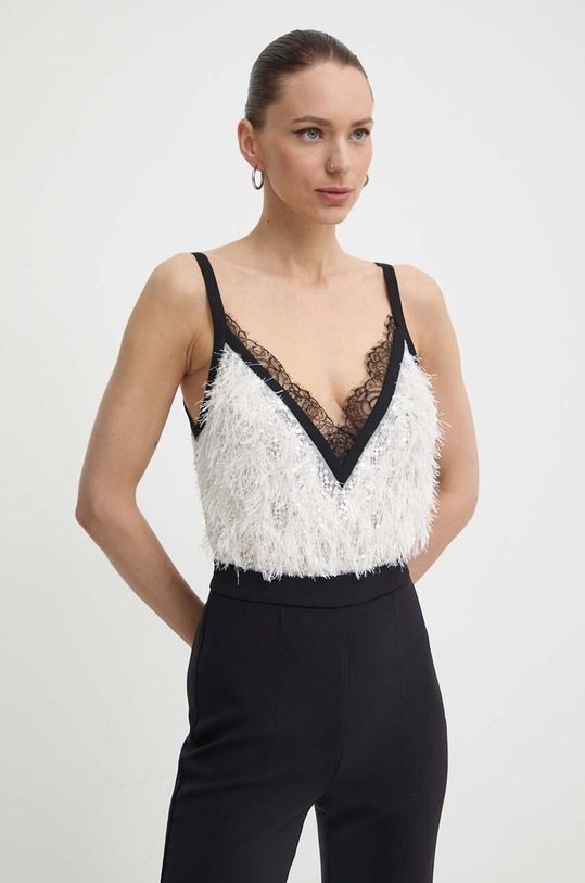 Odzież Elisabetta Franchi kombinezon TU02642E2 czarny