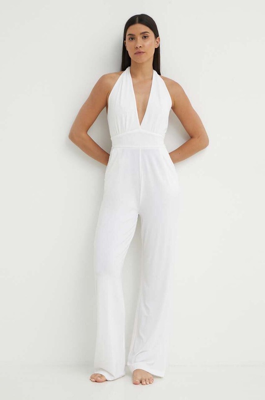 Max Mara Beachwear kombinezon plażowy beżowy 2416641029600