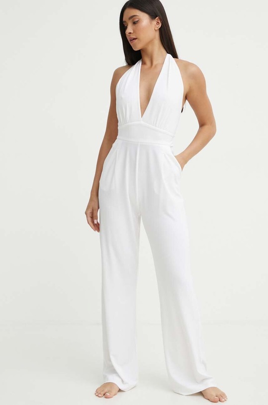Max Mara Beachwear kombinezon plażowy 2416641029600 beżowy SS24
