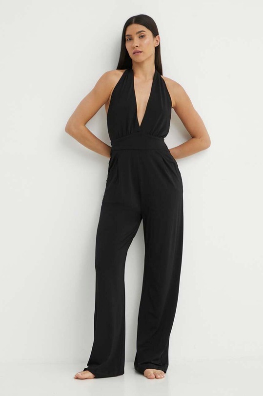Max Mara Beachwear tuta da mare nero 2416641029600