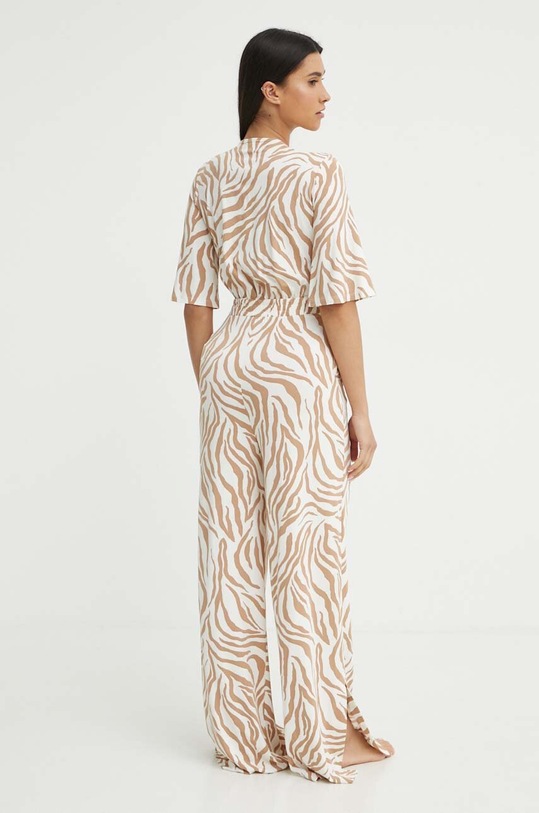 Odzież Max Mara Beachwear kombinezon plażowy 2416641039600 beżowy