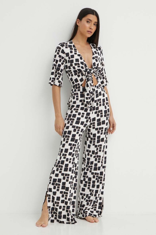 Plážový overal Max Mara Beachwear černá 2416641039600