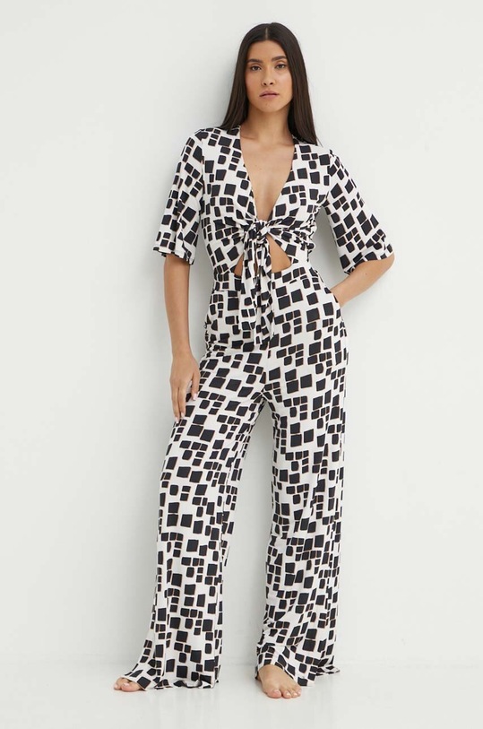 Plážový overal Max Mara Beachwear černá 2416641039600