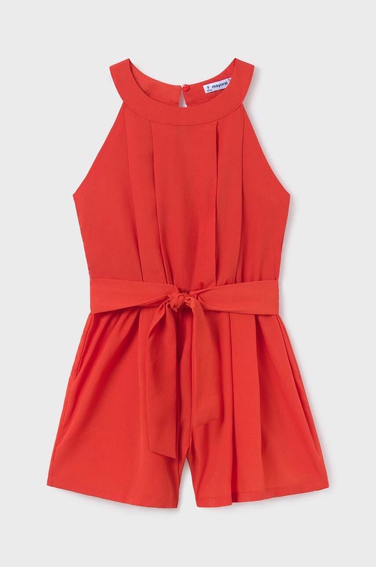 Mayoral kombinezon dziecięcy tkanina pomarańczowy 6854.8B.Junior.PPYH