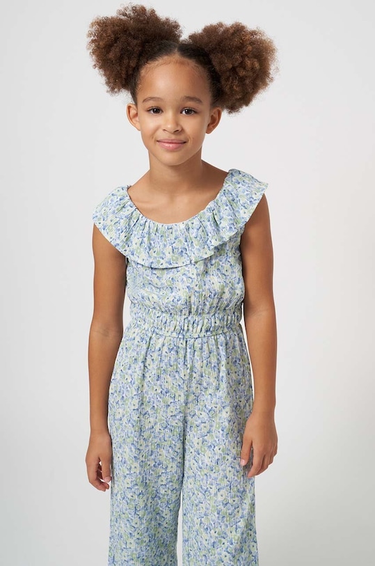 Mayoral kombinezon dziecięcy wzorzyste zielony 6857.8D.Junior.PPYH