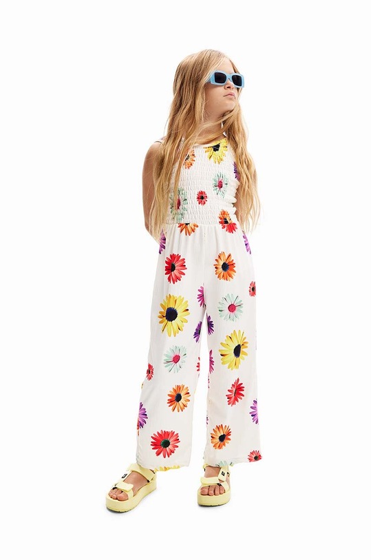 Desigual tuta per bambini tessuto bianco 24SGPK05