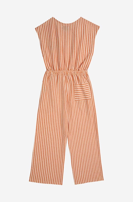 Bobo Choses salopetă din bumbac pentru copii 124AC121 portocaliu SS24