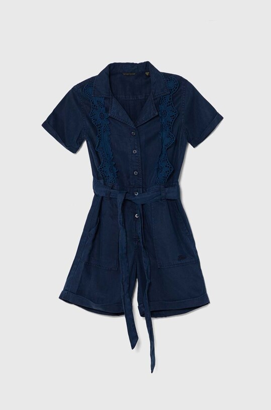 Guess tuta elegante tessuto blu navy J4GK06.WE8R0.PPYH