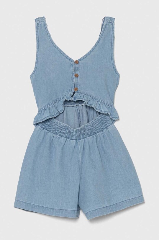 zippy kombinezon bawełniany dziecięcy bawełna niebieski 3105943901